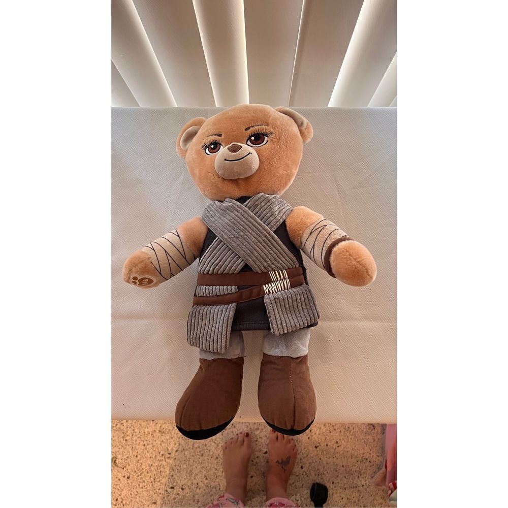 Build A Bear Star Wars Rey Bear Disney Star Wars Force Awakens 2017 Plush BAB
